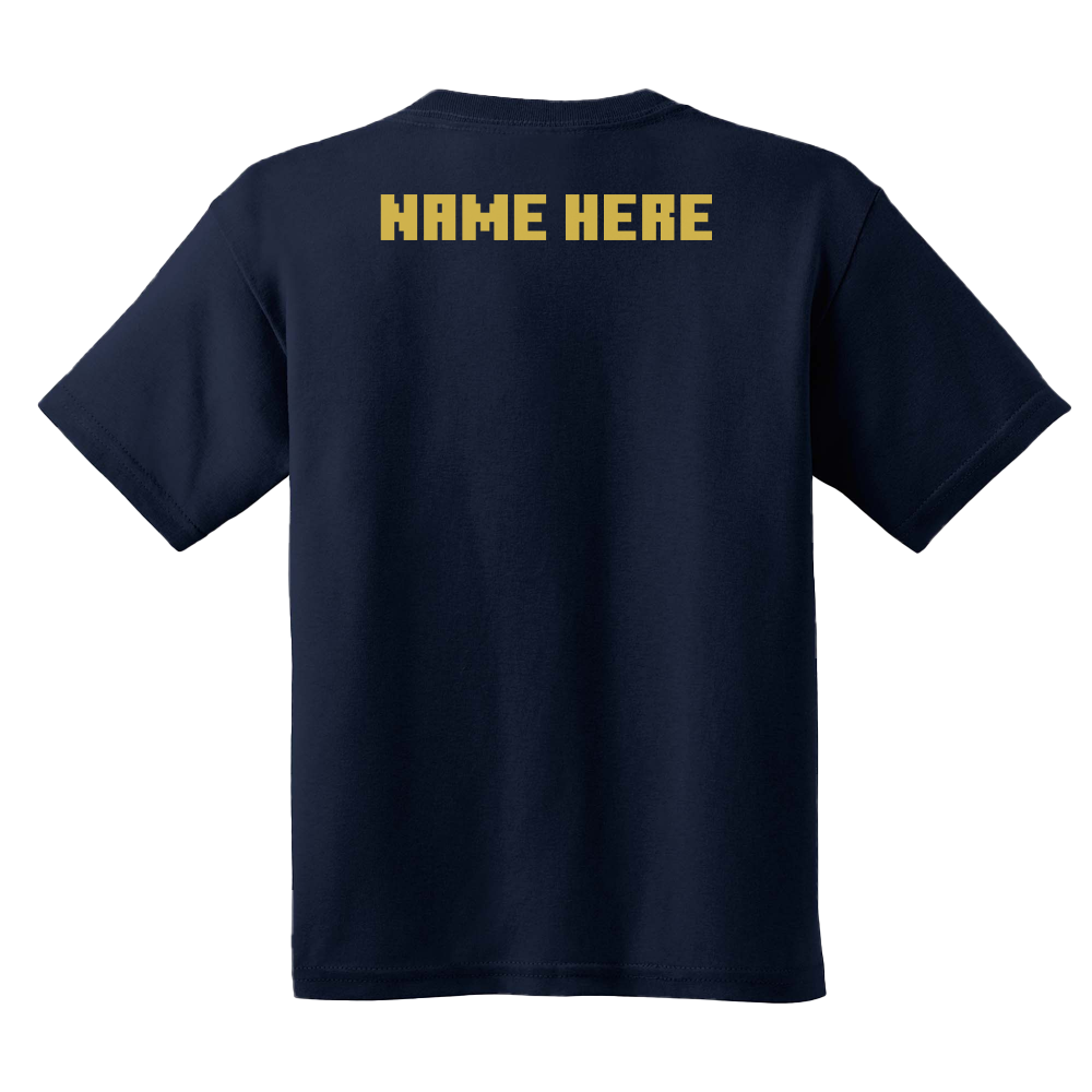 Minecraft Dungeons Logo Personalized Kids Short Sleeve T-Shirt - Image 4