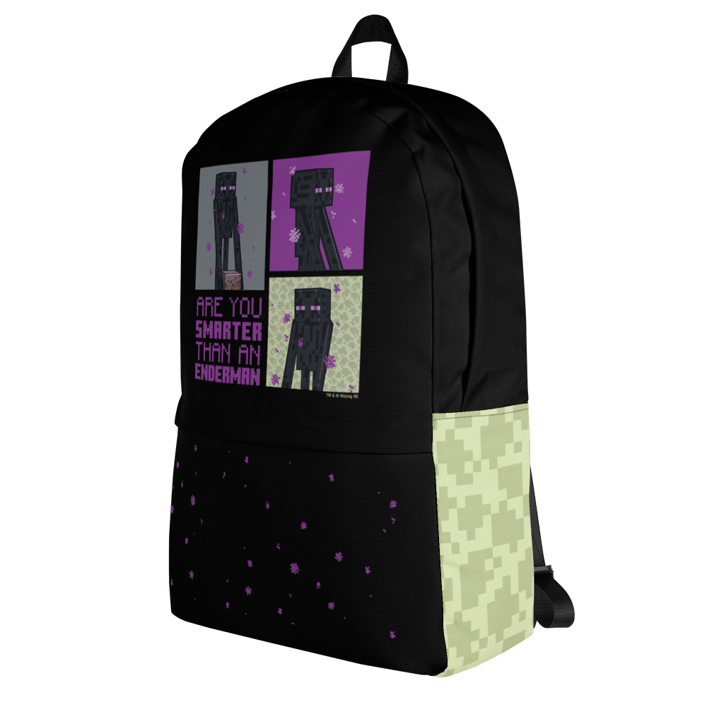 Alternative view of Minecraft Are You Smarter Than an Enderman Backpack