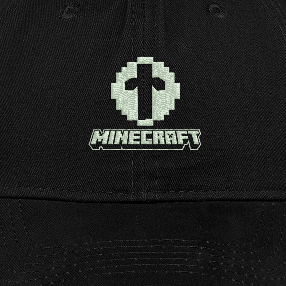 Alternative view of Minecraft Zombie Glow in The Dark Hat