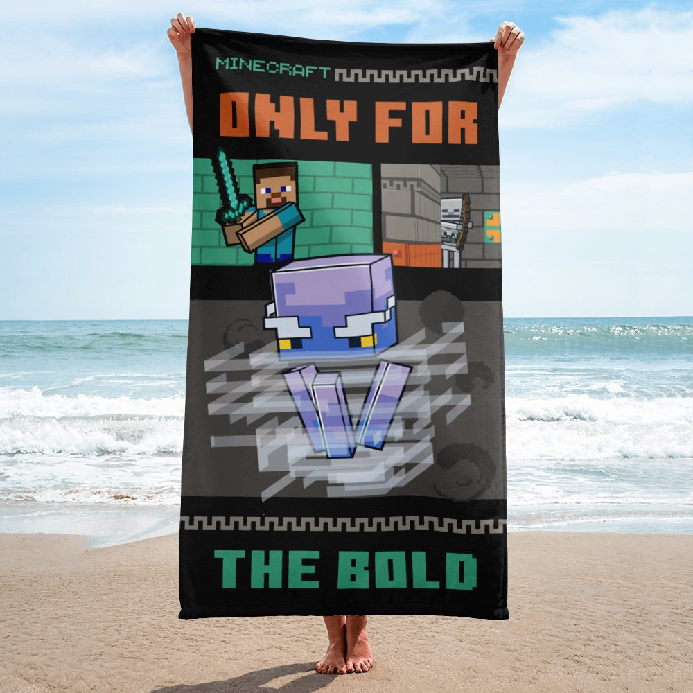 Minecraft Breeze Trial Chambers Beach Towel - Image 3