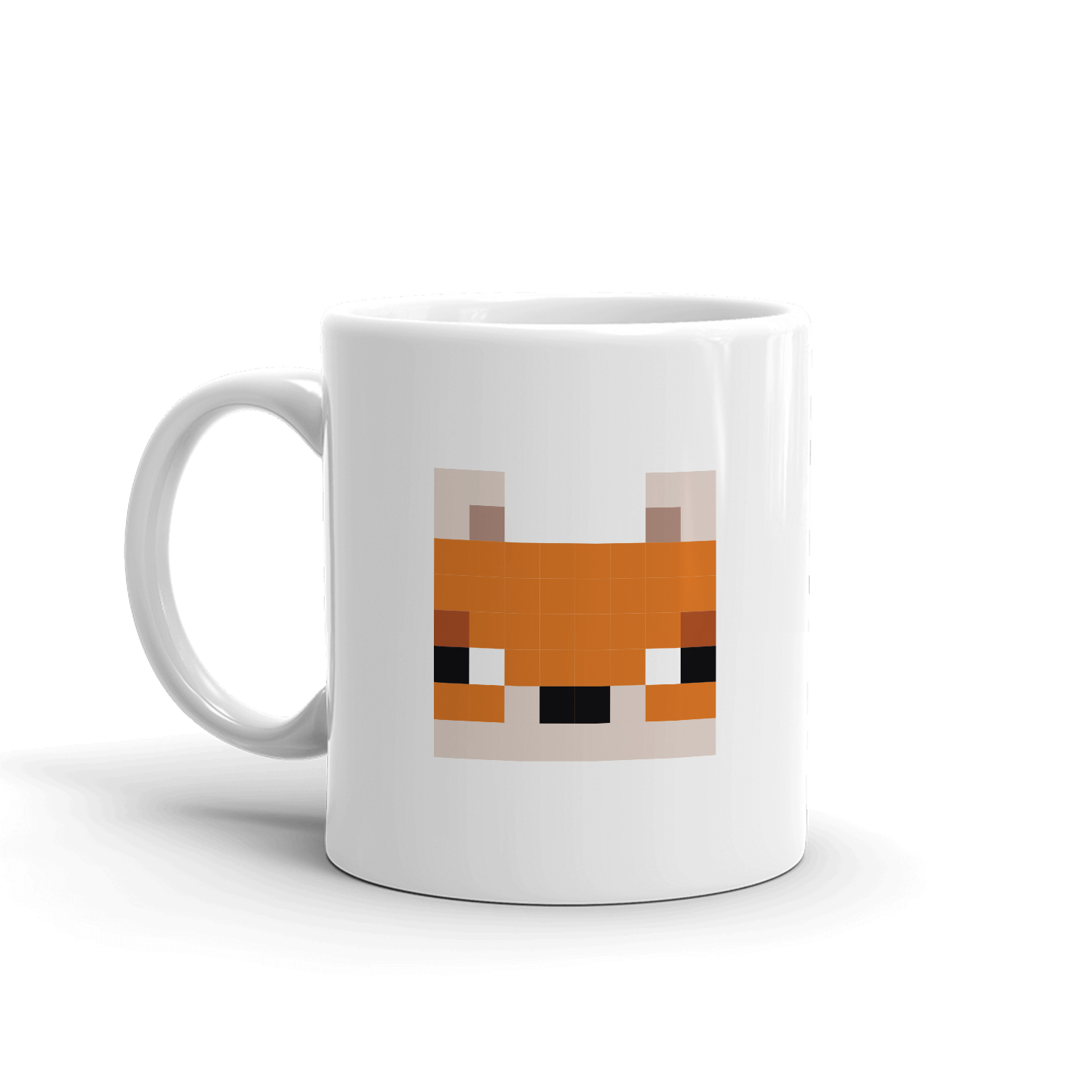 Minecraft Fox White Mug - Image 3