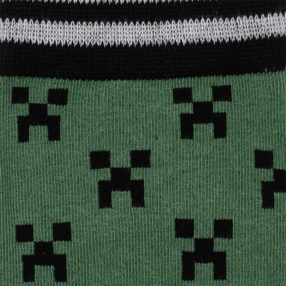 Minecraft Creeper Men's Sock Set - Image 7