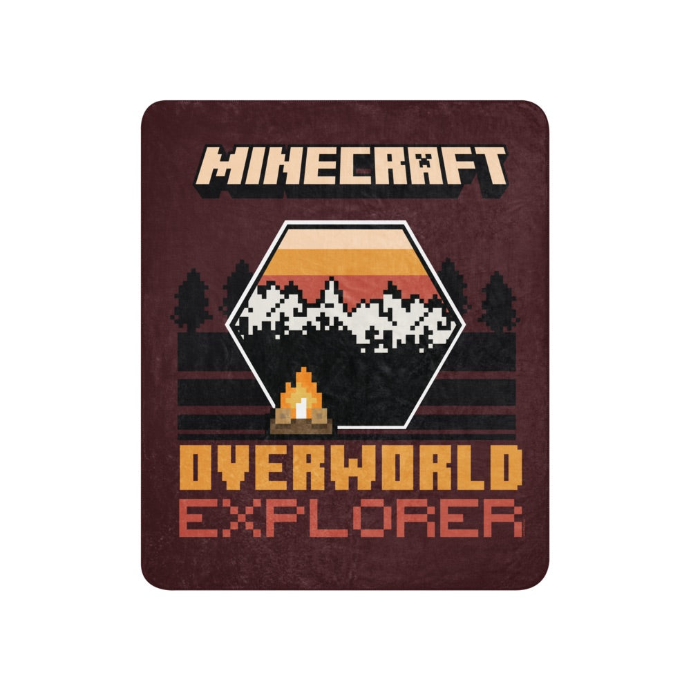 Minecraft Overworld Explorer Sherpa Blanket - Image 11