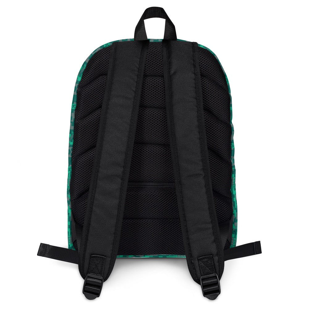 Minecraft Creeper Camo Backpack - Image 3