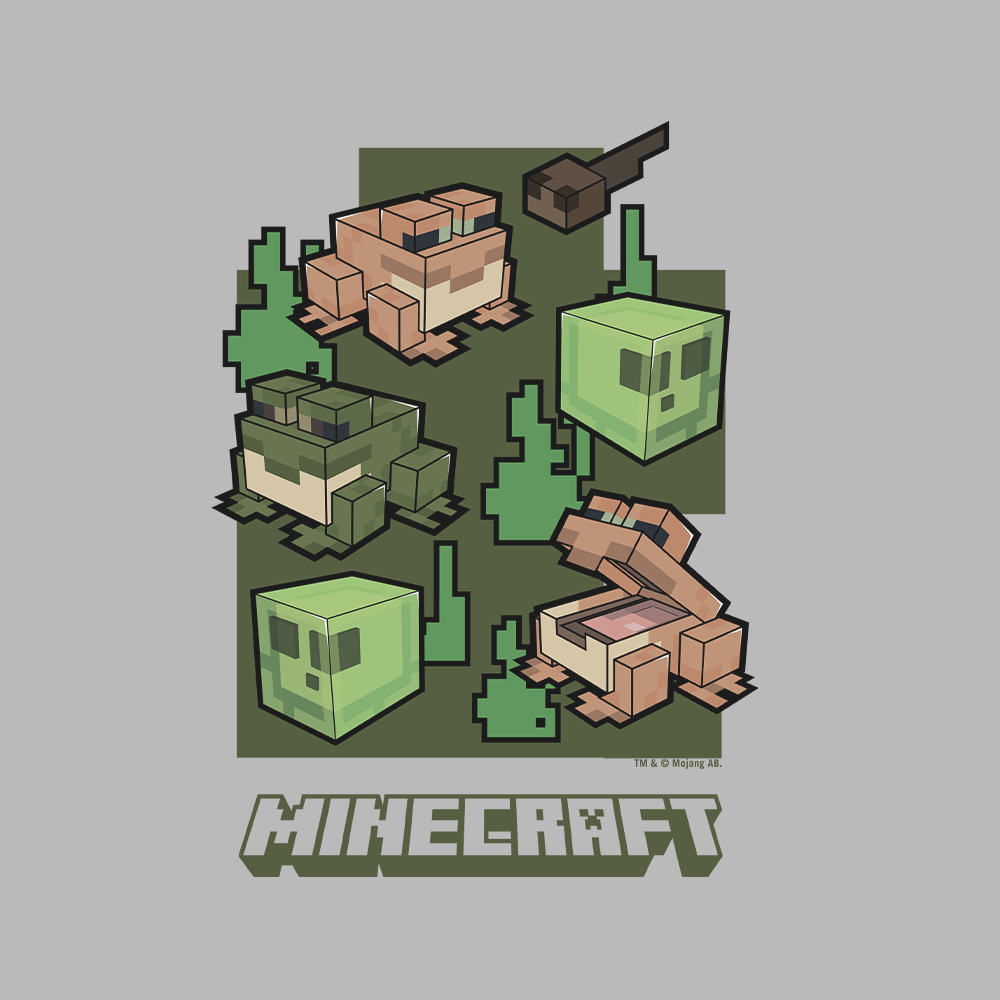 Alternative view of Minecraft Frogs Fleece Hooded Sweatshirt