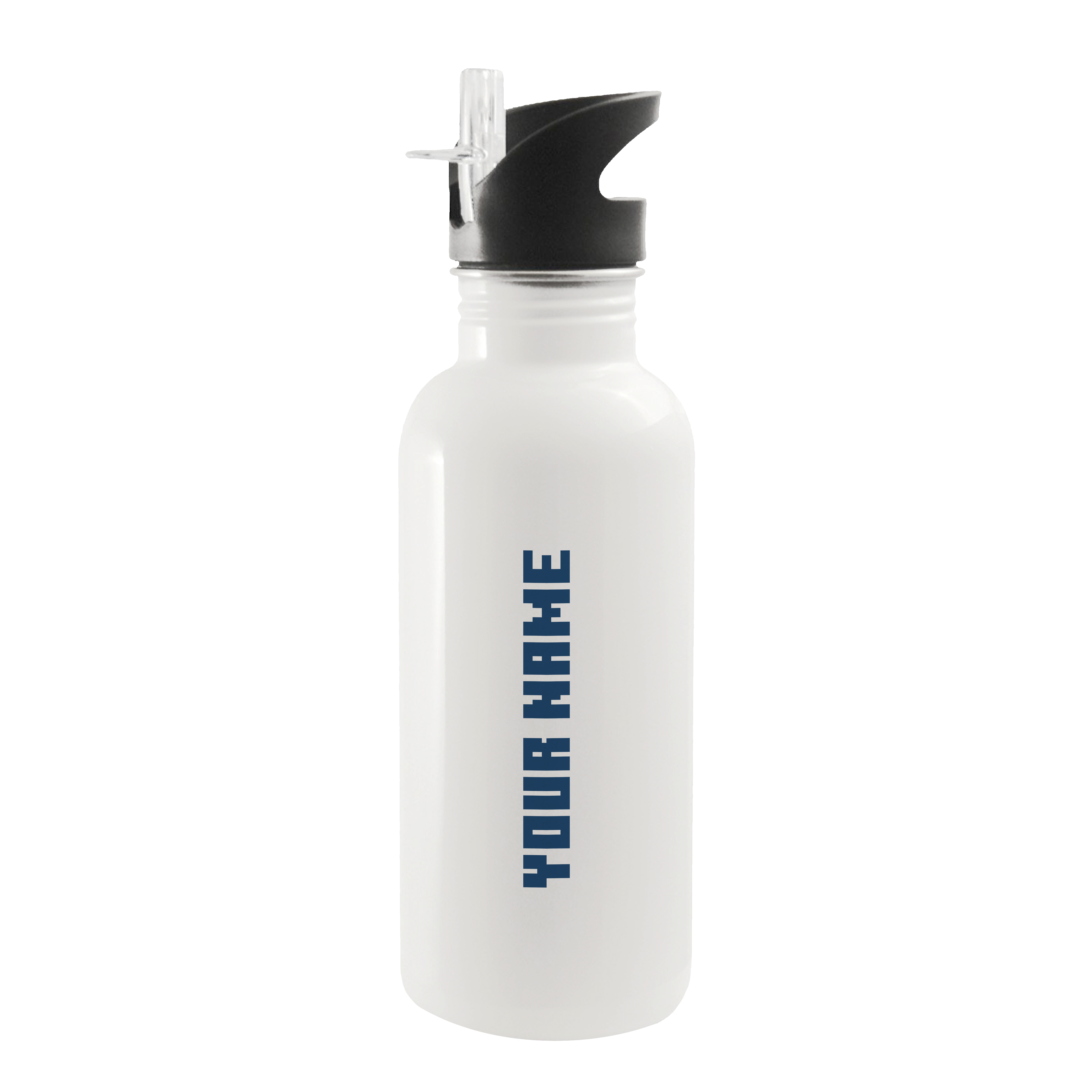 Alternative view of Minecraft Let's Go Out Personalized 20 oz Screw Top Water Bottle