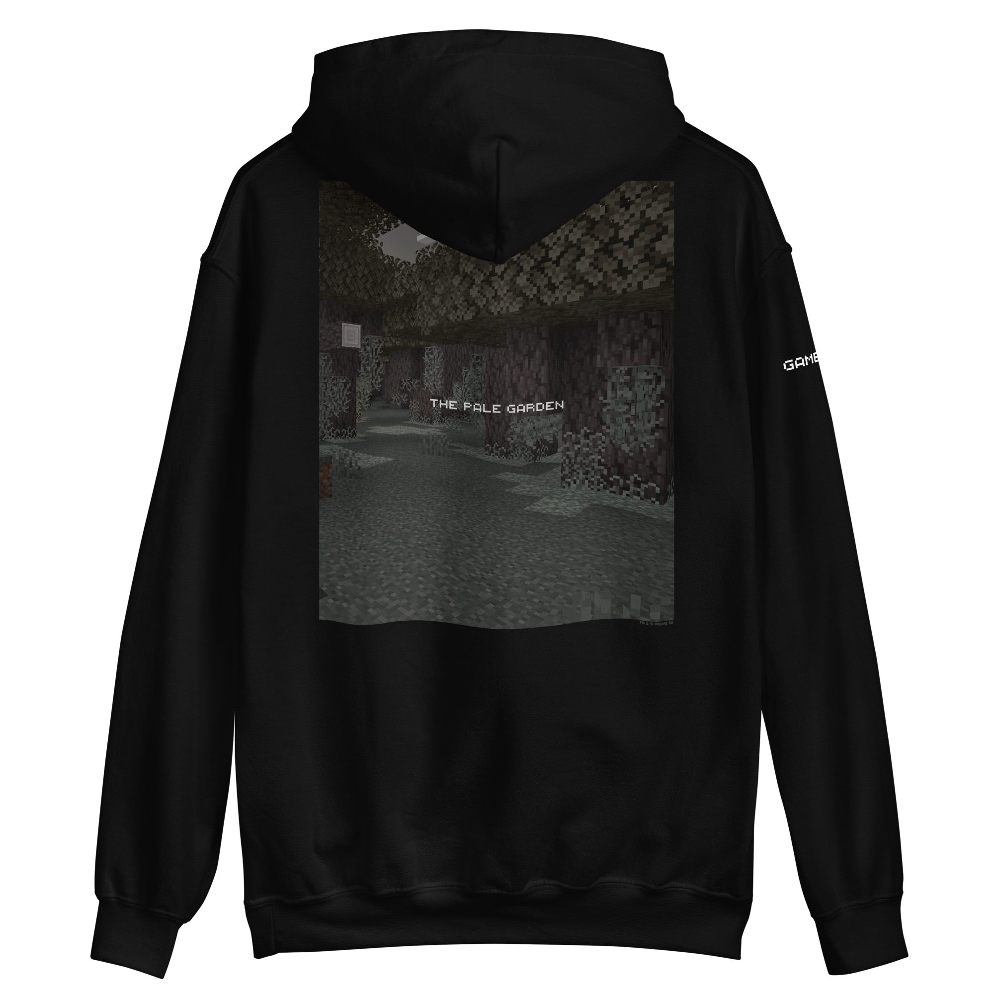 Alternative view of Minecraft Pale Garden Personalized Hoodie