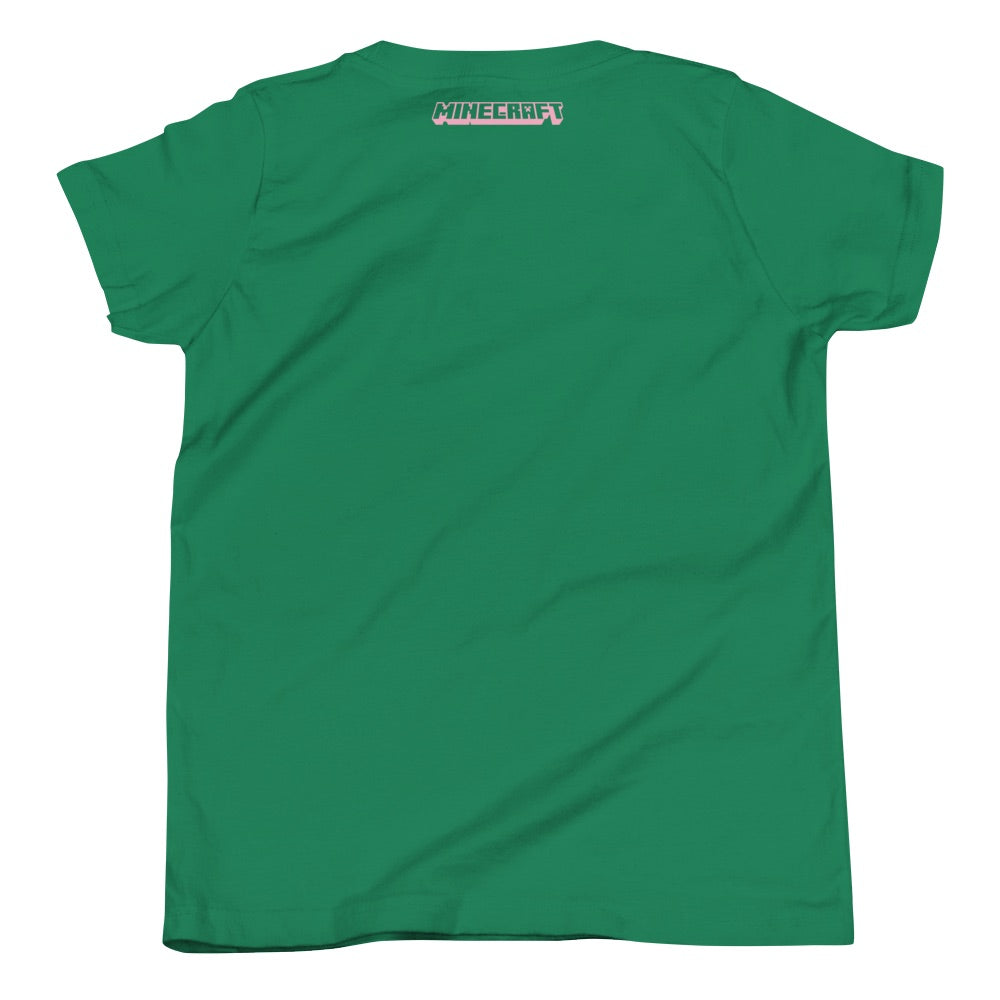 Minecraft Trails & Tales Cherry Blossom Sniffer Kids T-Shirt - Image 4