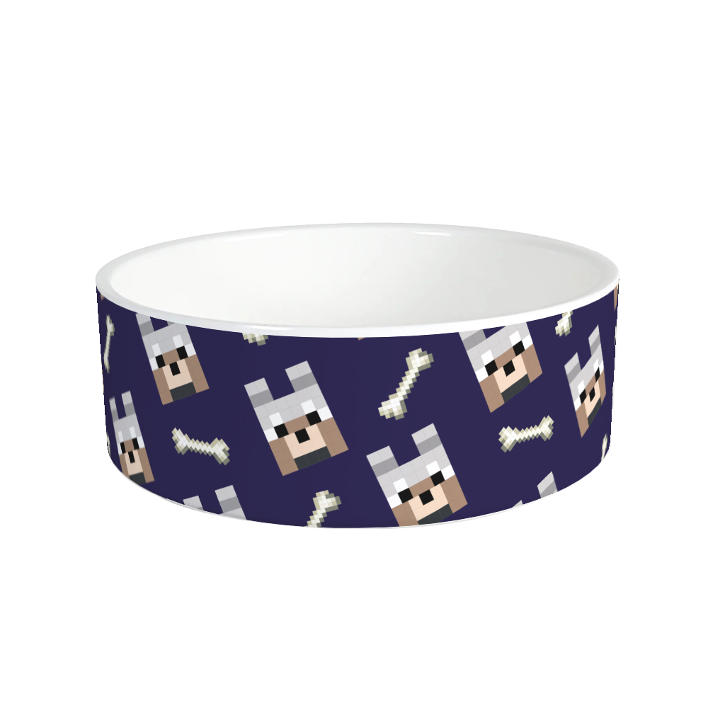 Minecraft Tamed Wolf Pet Bowl - Image 4