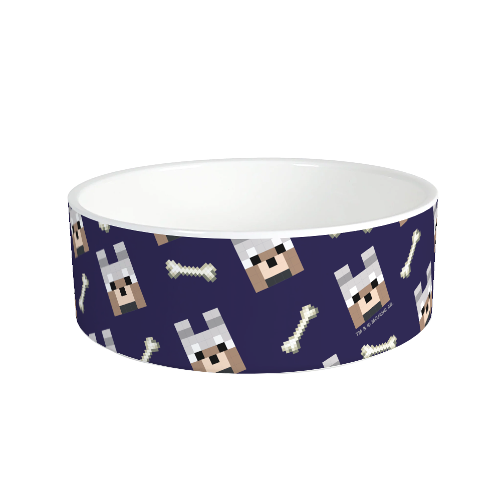 Minecraft Tamed Wolf Pet Bowl - Image 3