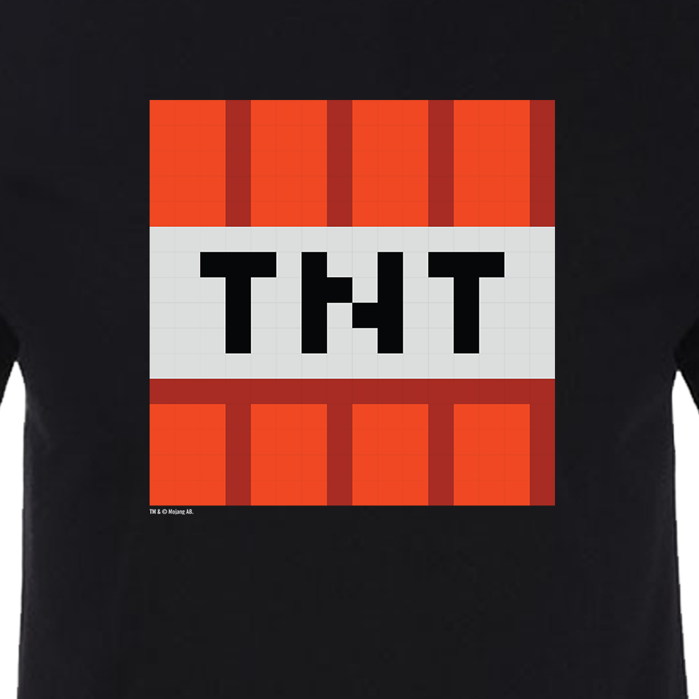 Alternative view of Minecraft TNT Adult Short Sleeve T-Shirt