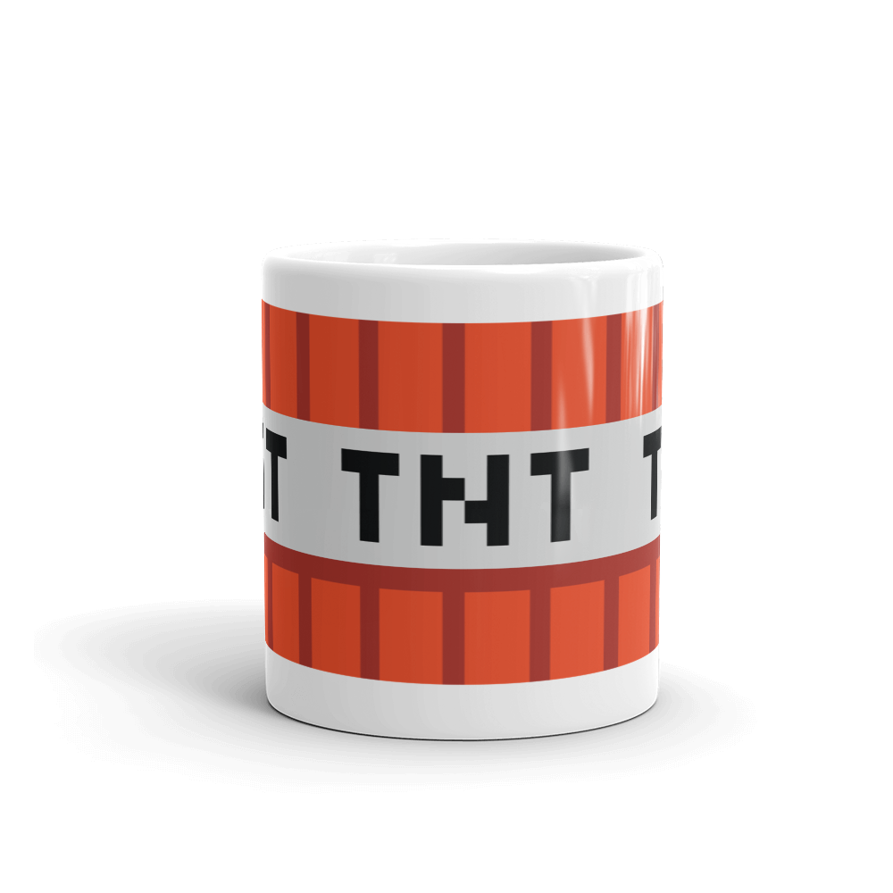 Alternative view of Minecraft TNT White Mug