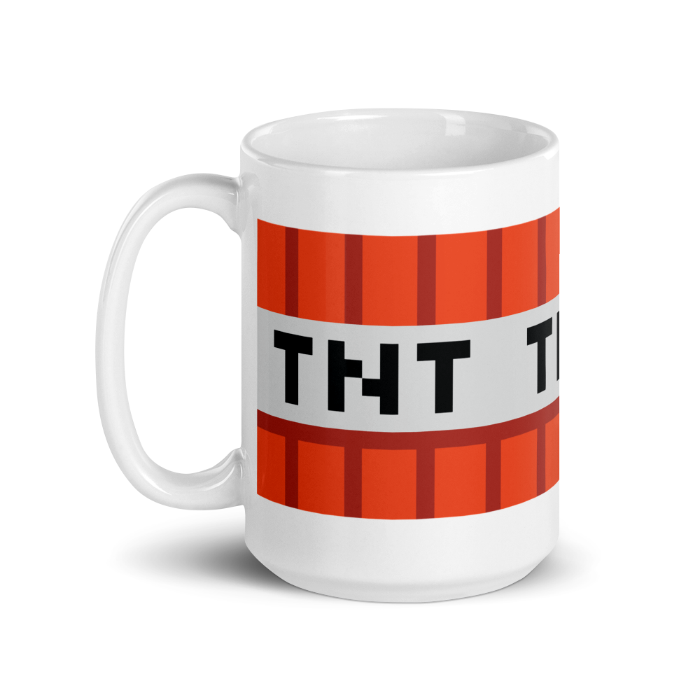 Minecraft TNT White Mug - Image 5