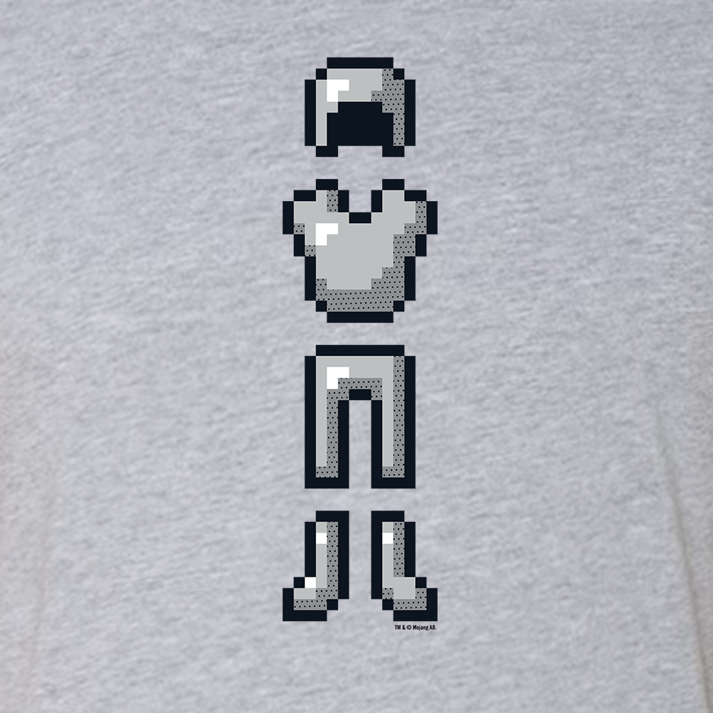 Alternative view of Minecraft Jolly Mobs Armor Adult Short Sleeve T-Shirt