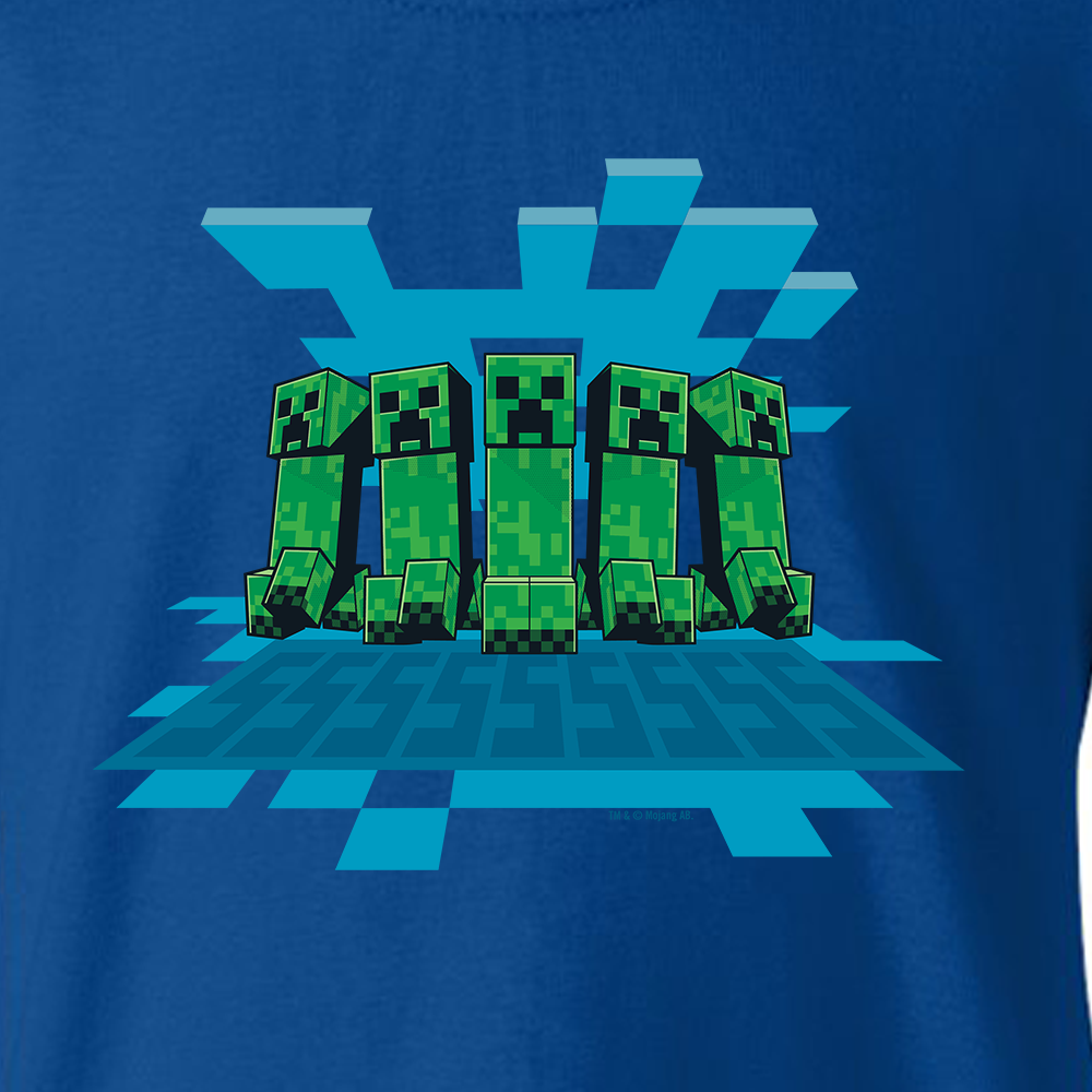 Alternative view of Minecraft Jolly Mobs SSSS Kids Short Sleeve T-Shirt