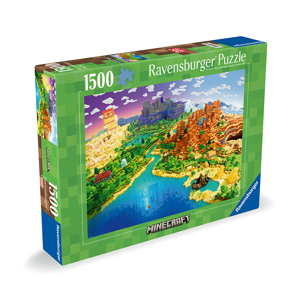 Alternative view of World of Minecraft 1500 pc Puzzle