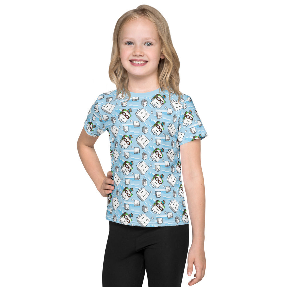 Alternative view of Minecraft Happy Ghast Kids T-Shirt