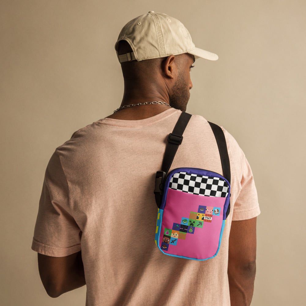 Minecraft Color Block Crossbody Bag - Image 3