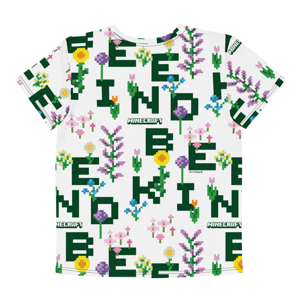 Alternative view of Minecraft Bee Kind Youth T-shirt