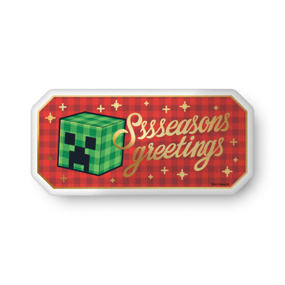 Minecraft Sssseasons Greetings Pillows - Image 3