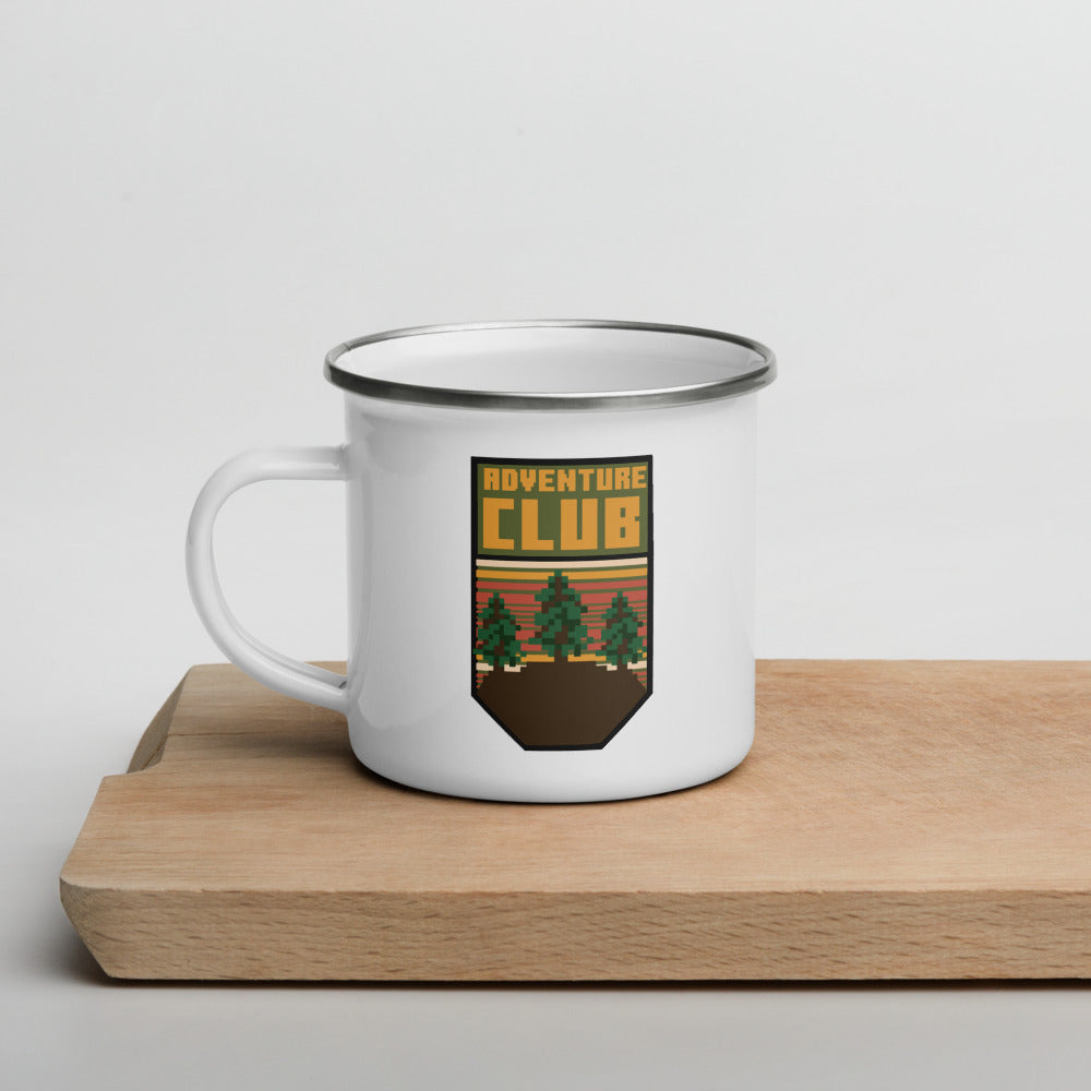 Minecraft Camping Adventure Club Enamel Campfire Mug - Image 4