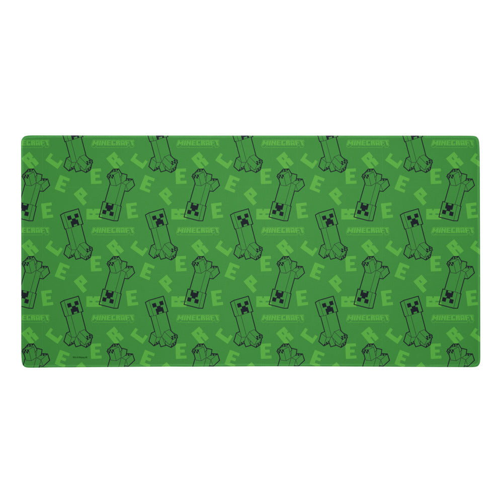 Alternative view of Minecraft Creeper Gaming Mat