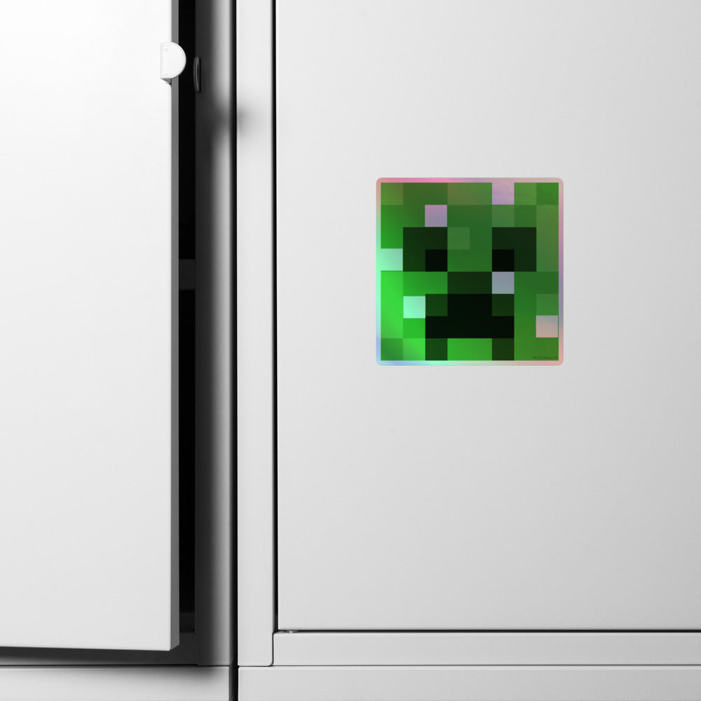 Minecraft Creeper Holographic Sticker - Image 13