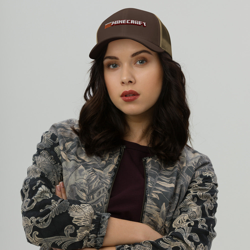 Minecraft Camping Trucker Hat - Image 5