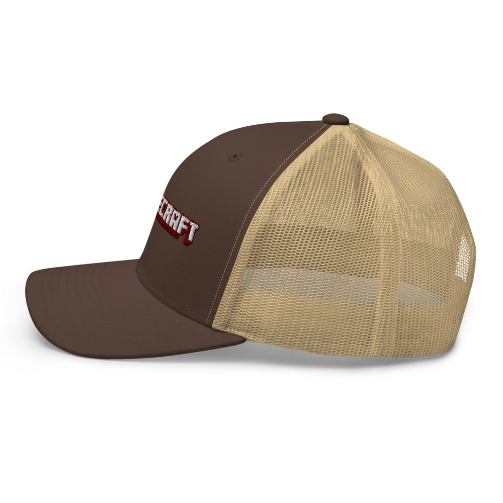 Alternative view of Minecraft Camping Trucker Hat