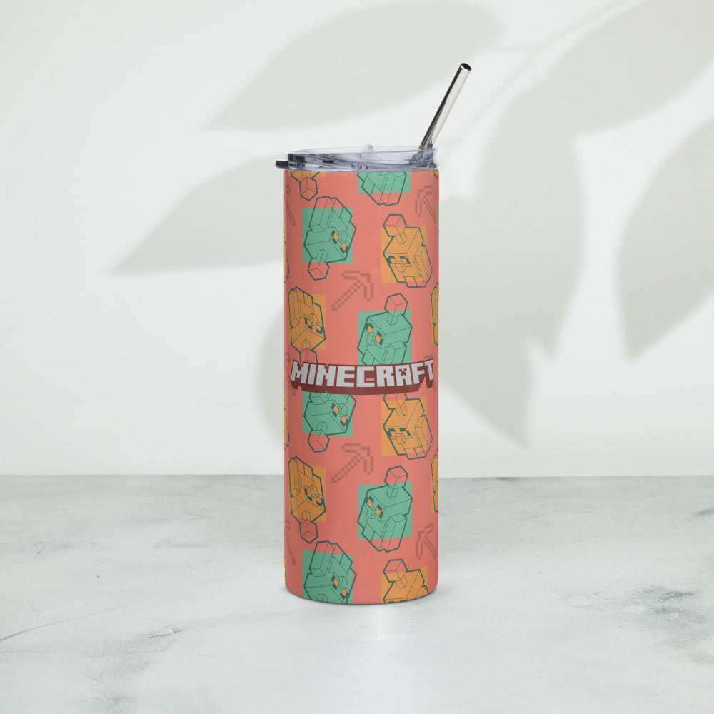 Alternative view of Minecraft The Copper Age Golem Stainless Steel Tumbler