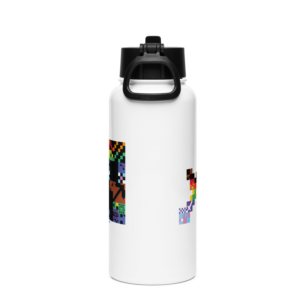 Minecraft Sword Pride Stainless Steel Water Bottle with a Straw Lid - Image 8
