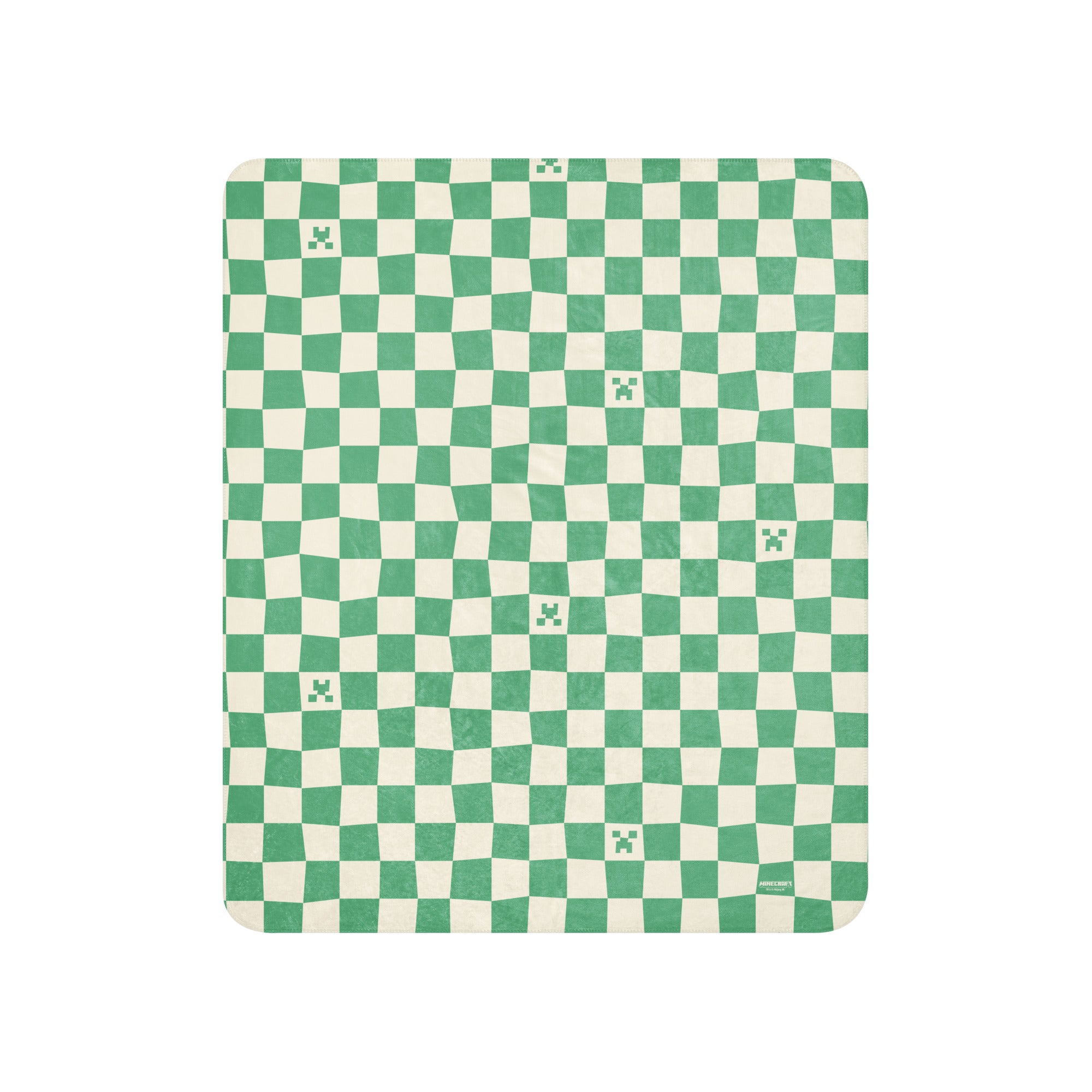 Minecraft Blanket Creeper Picnic Pattern - Image 3