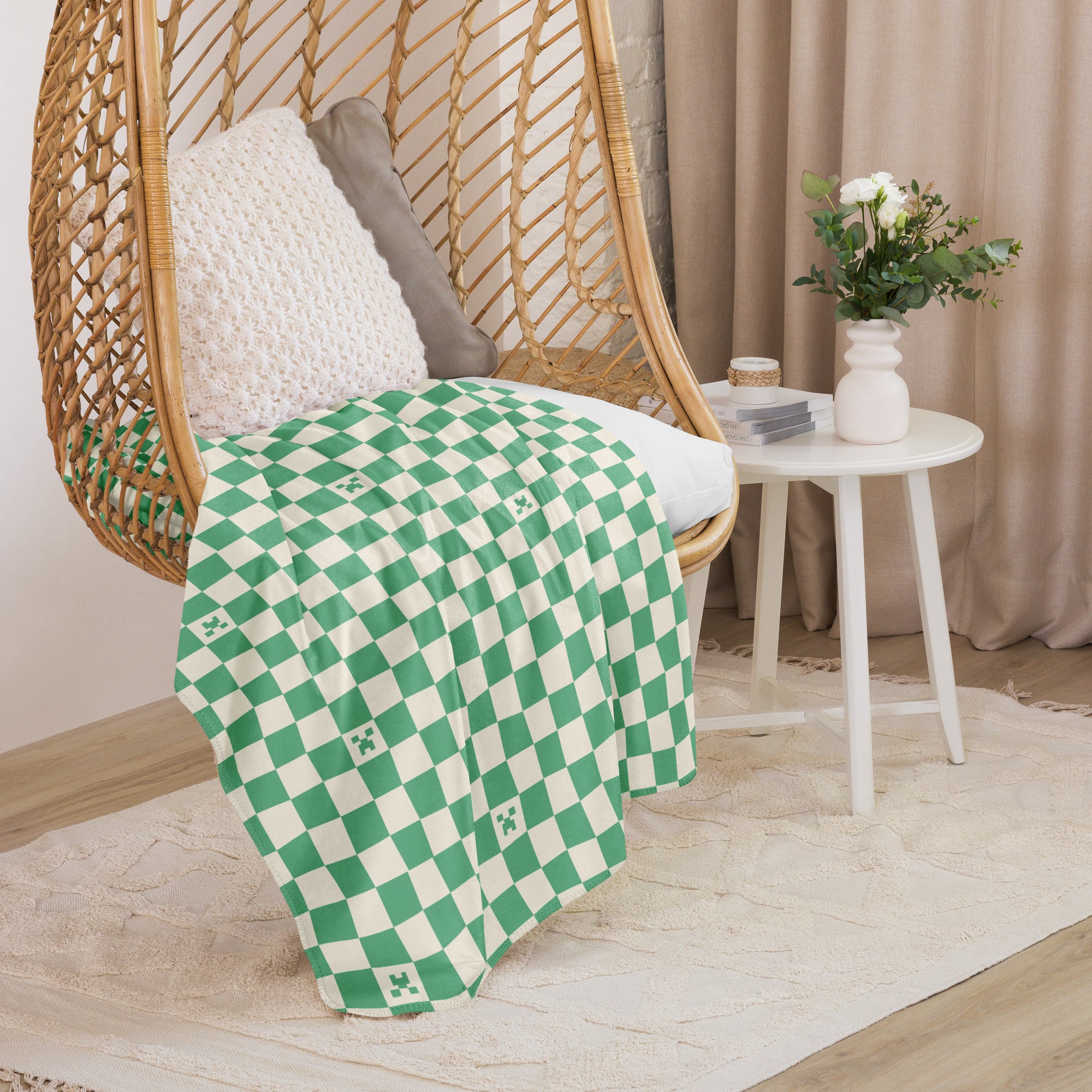 Minecraft Blanket Creeper Picnic Pattern - Image 8