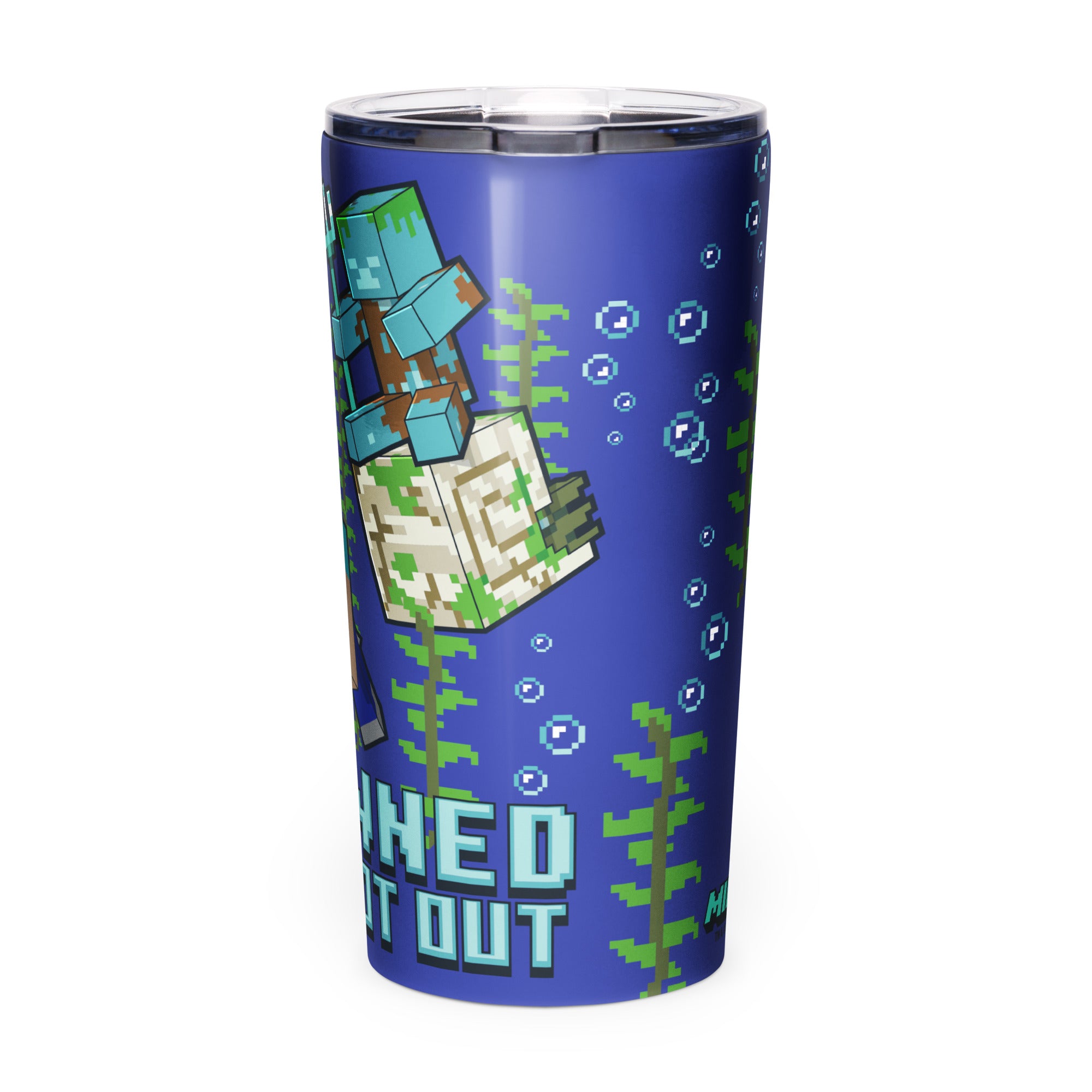 Alternative view of Minecraft Tumbler Drowned But Not Out