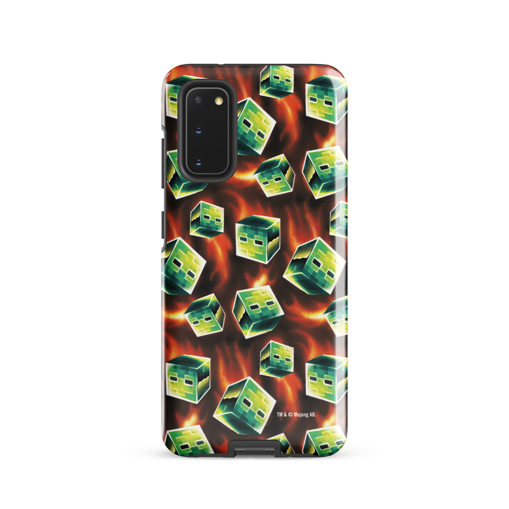 Alternative view of Minecraft Samsung Tough Case Hostile Behavior Pattern