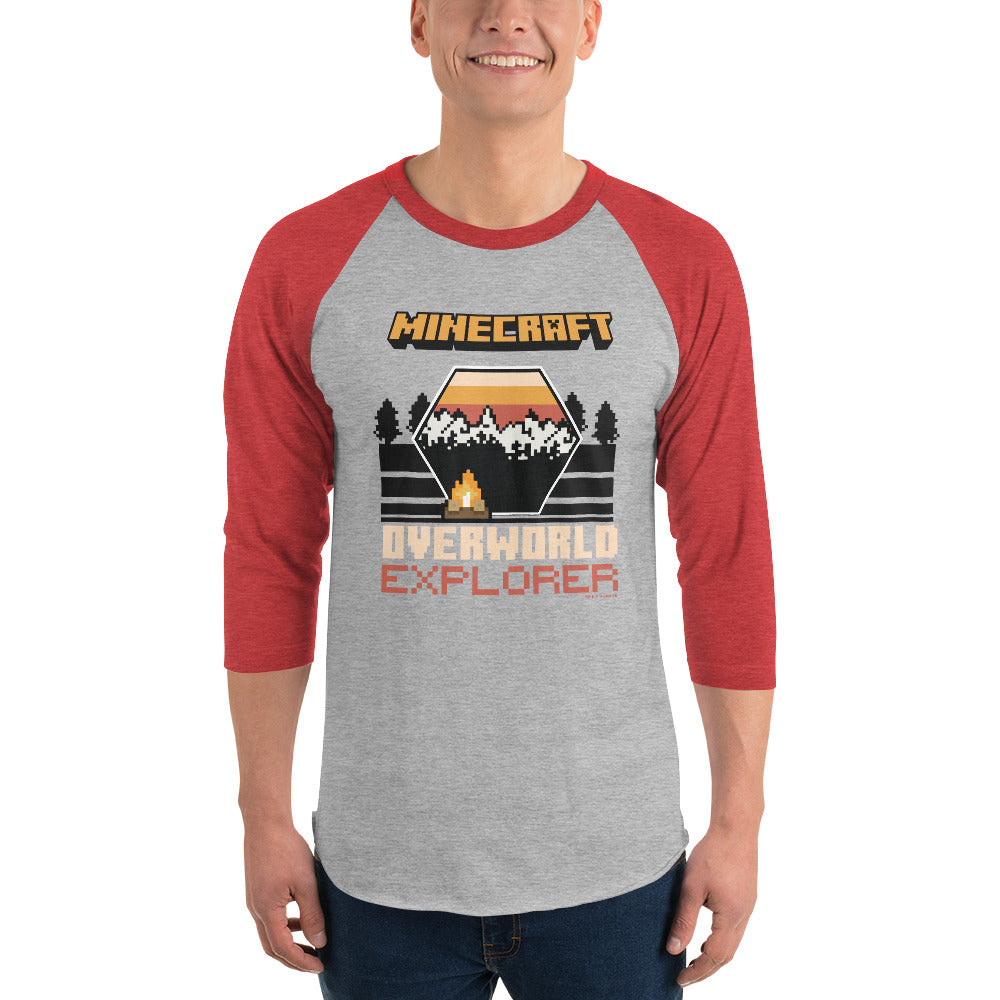Alternative view of Minecraft Overworld Explorer Raglan