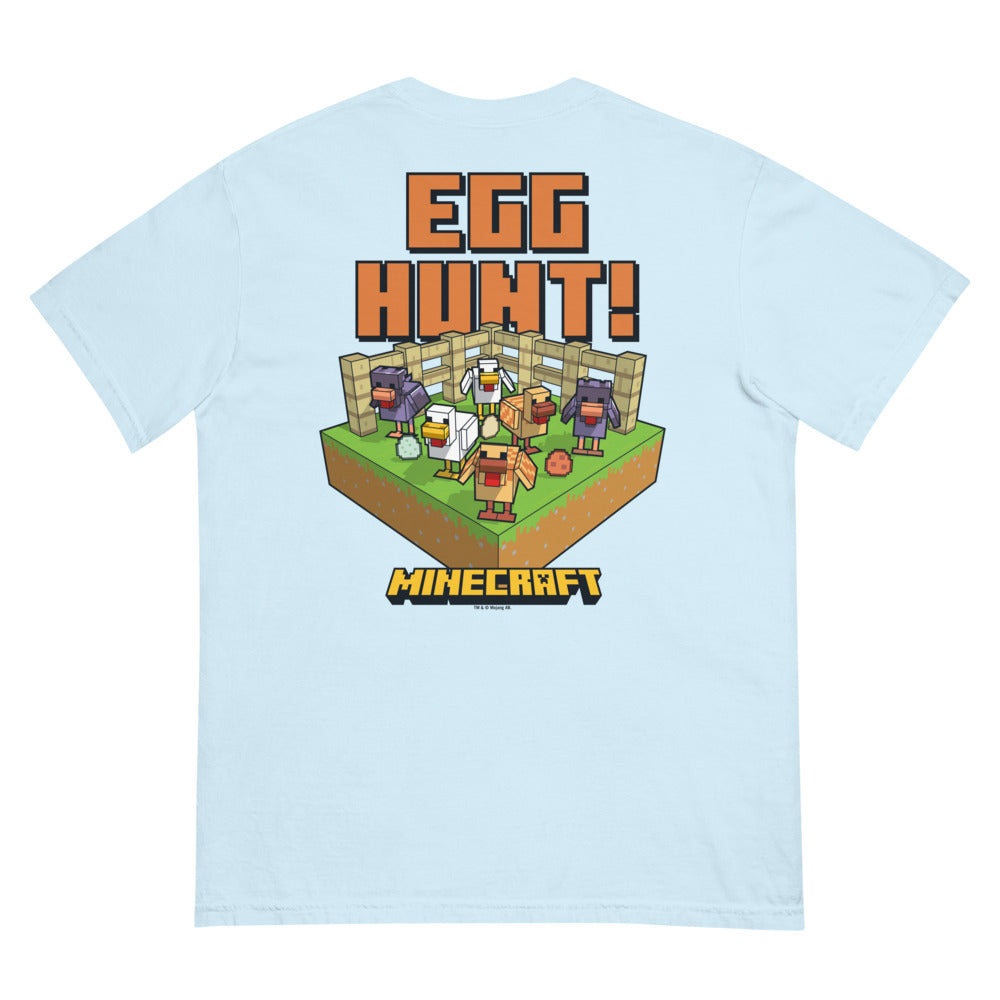 Minecraft Egg Hunt Comfort Colors Adult T-Shirt - Image 9