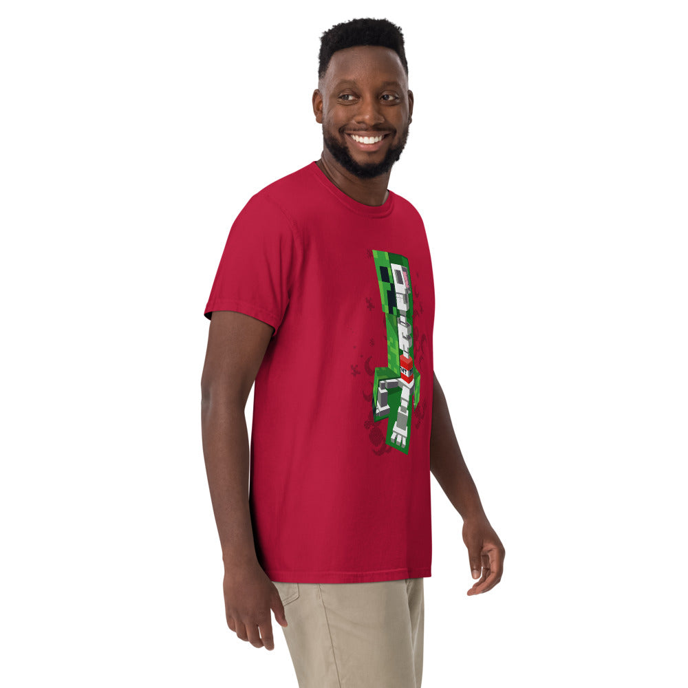 Minecraft Creeper Skeleton Unisex Comfort Colors T-Shirt - Image 17