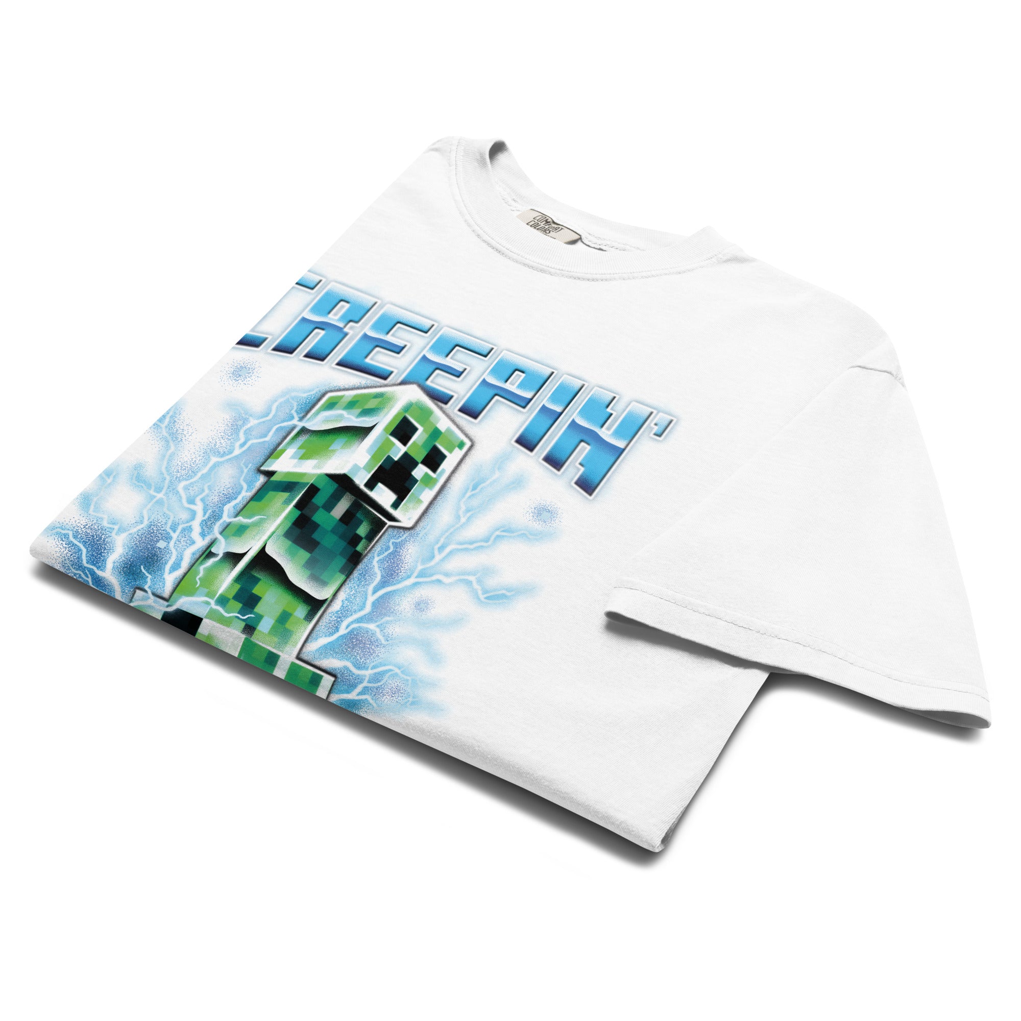 Minecraft T-Shirt Creepin' It Real Comfort Colors - Image 7