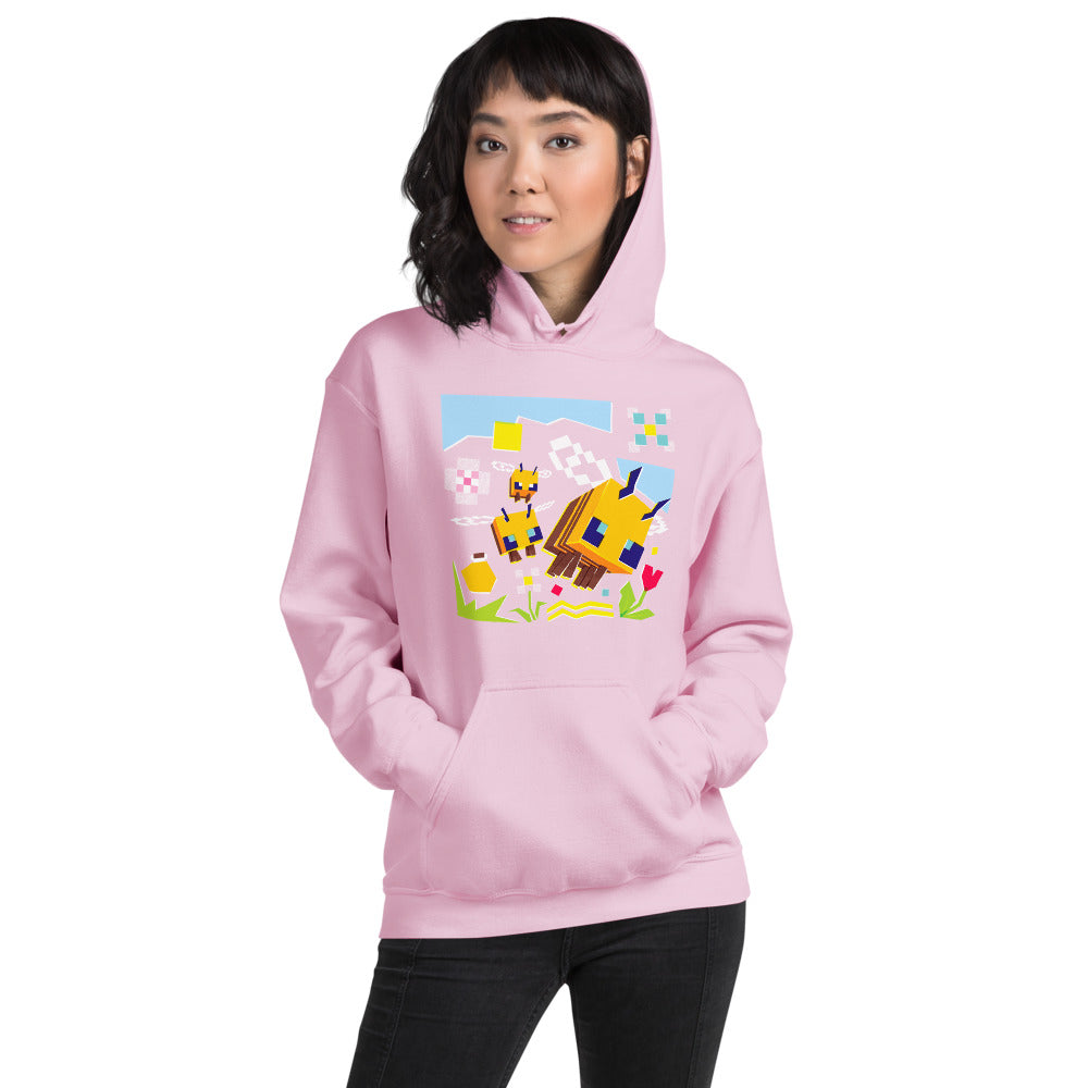 Minecraft Bee Adult Hoodie - Image 5