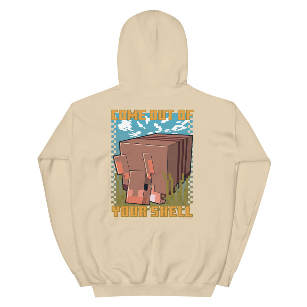 Minecraft Armadillo Checkered Adult Hoodie - Image 5