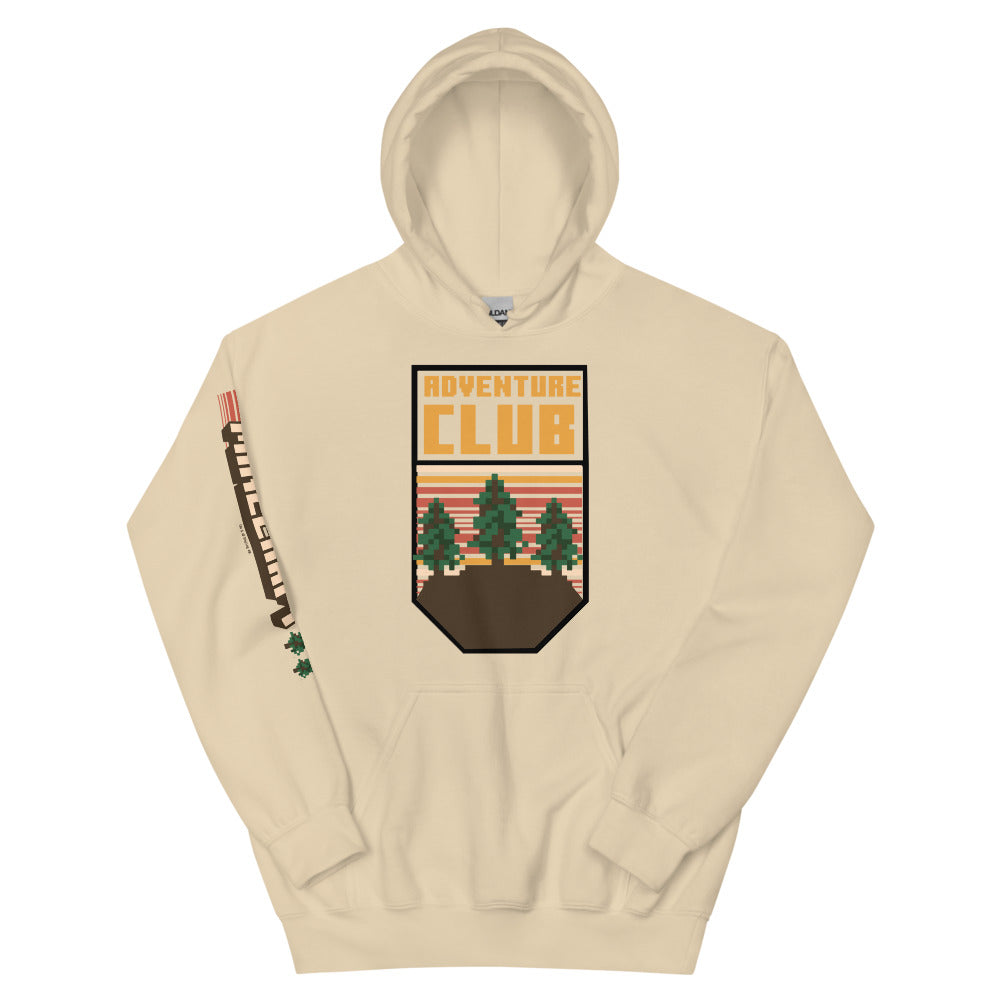 Minecraft Camping Adventure Club Adult Hoodie - Image 4