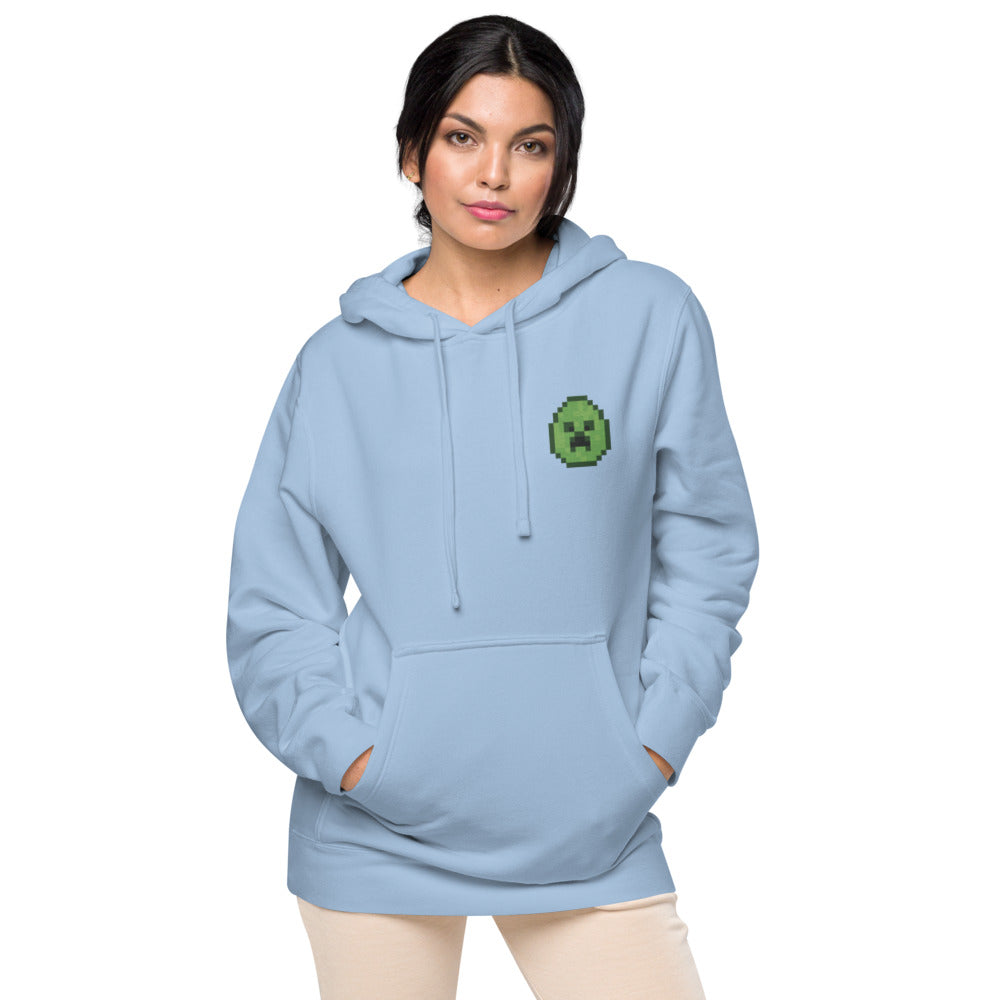 Minecraft Egg Embroidered Adult Hoodie - Image 8