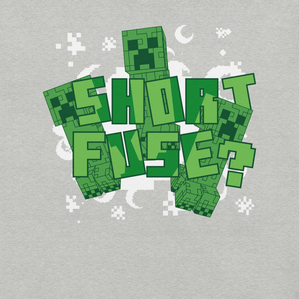 Alternative view of Minecraft Short Fuse Adult T-Shirt