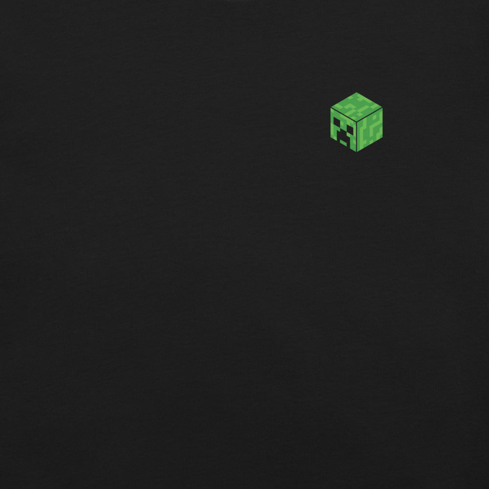 Minecraft Creeper Mines Adult T-Shirt - Image 4
