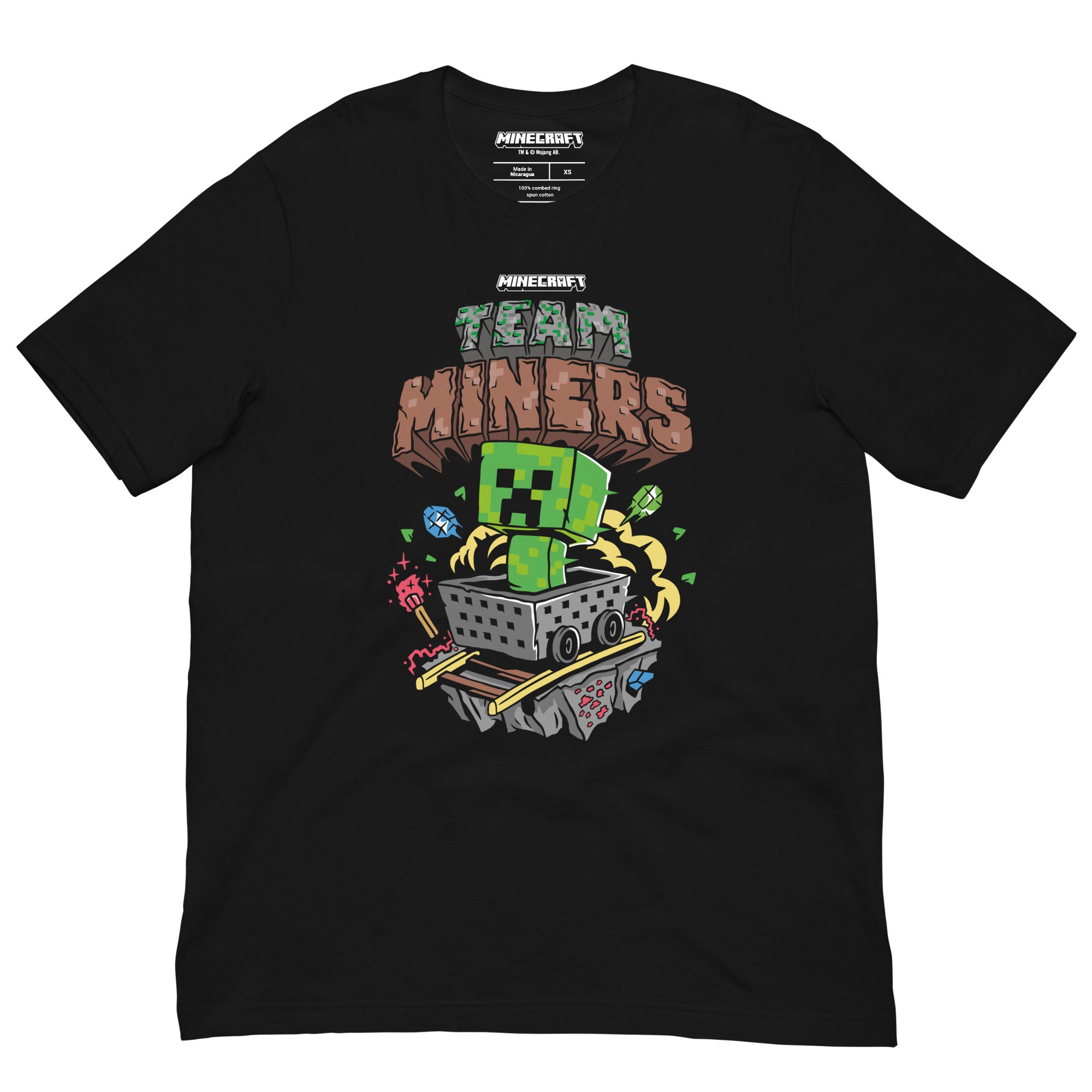 Minecraft T-Shirt Team Miners