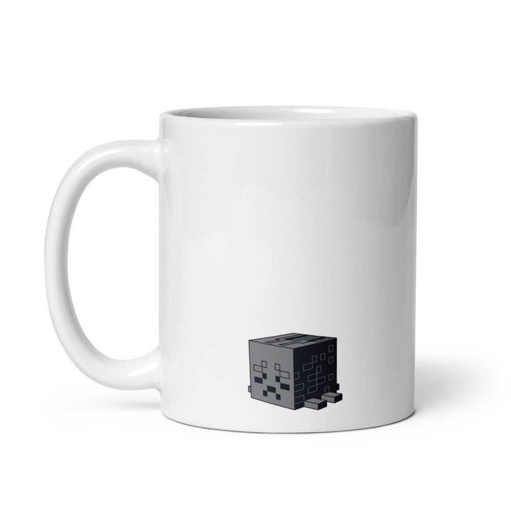 Alternative view of Minecraft Ghastling White Mug