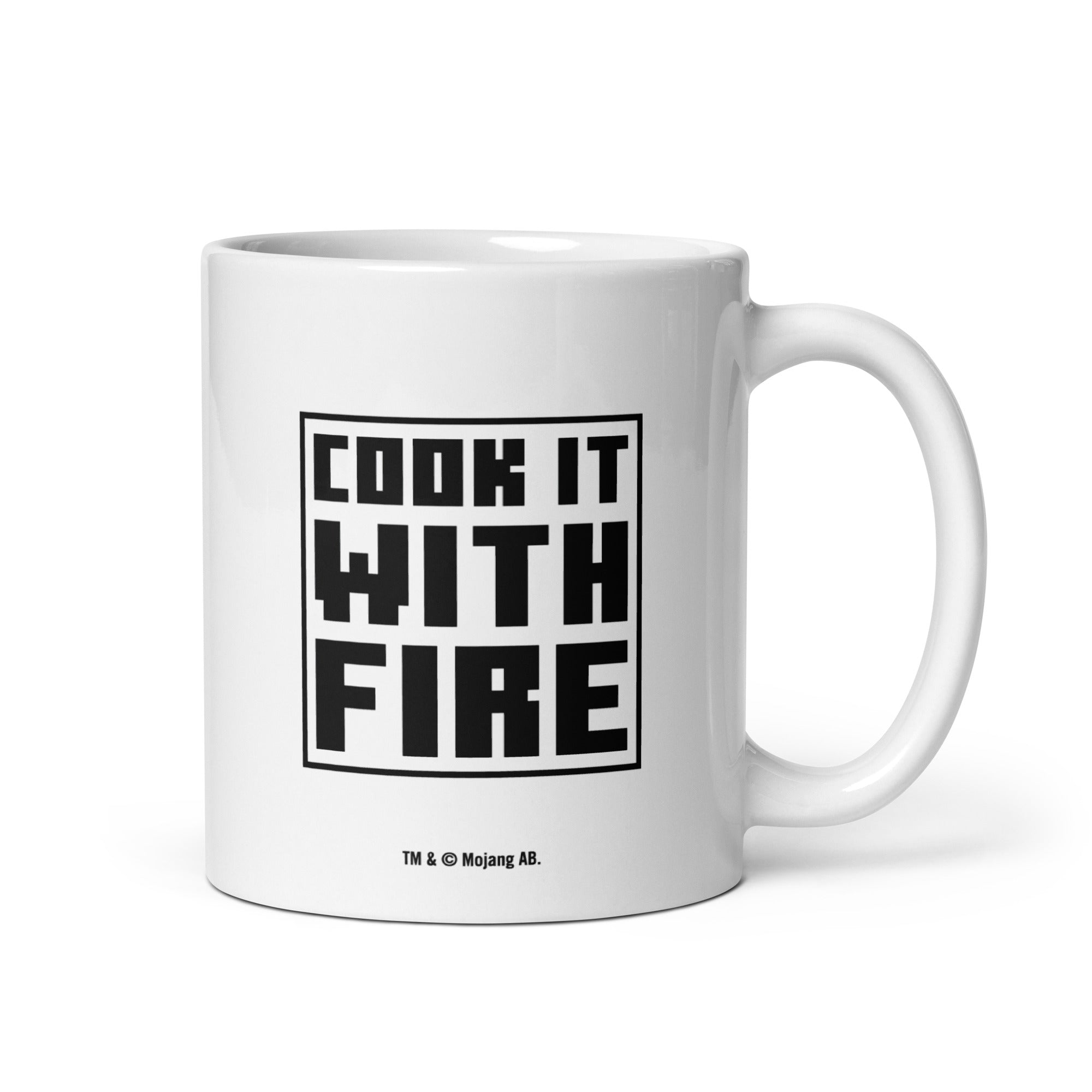 Alternative view of Minecraft Mug Fire Chicken