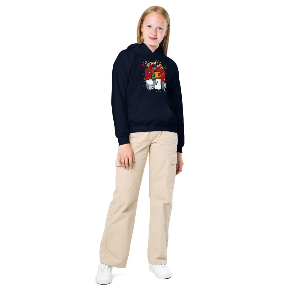 Minecraft Spread Joy Kids Hoodie - Image 5