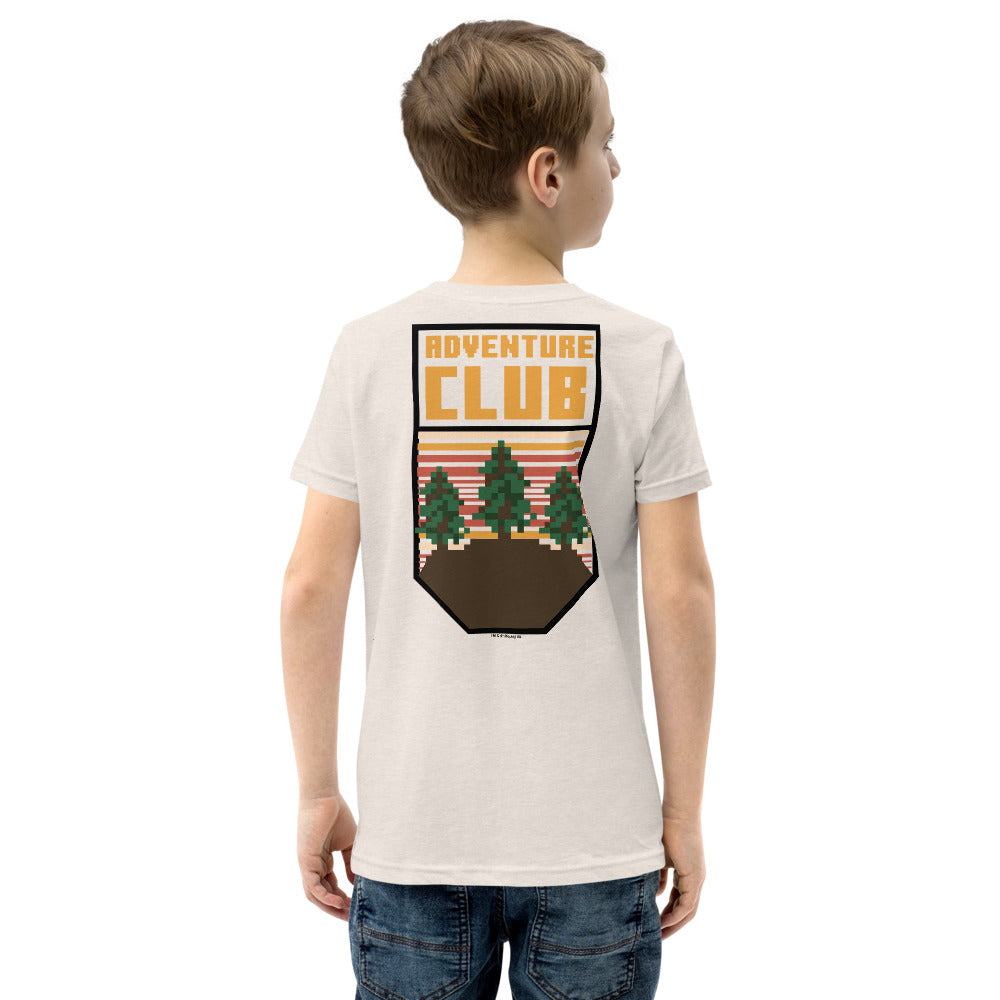 Minecraft Camping Adventure Club Kids T-Shirt - Image 6